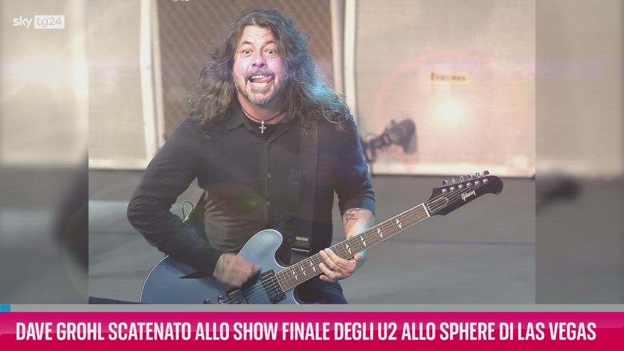 VIDEO Dave Grohl scatenato allo show finale degli U2