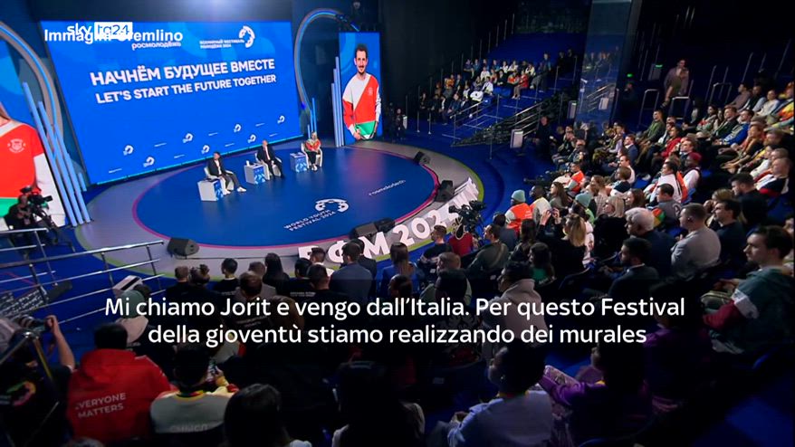 Jorit elogia pres. russo e gli chiede una foto: lei è umano