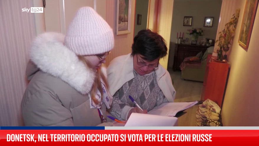 Donetsk, nel territorio si vota per le elezioni russe