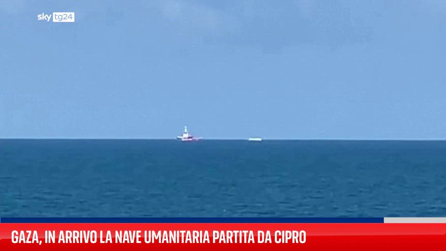 Gaza, in arrivo la nave umanitaria partita da Cipro