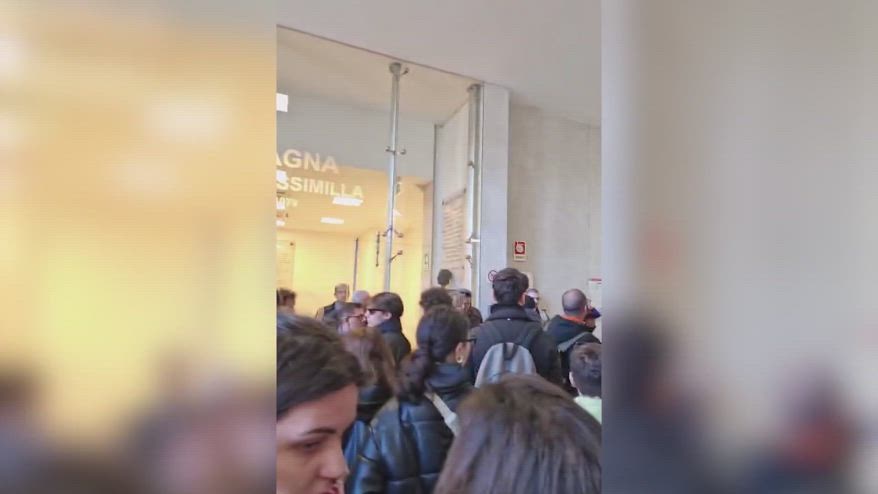 Napoli, protesta degli studenti della Federico II