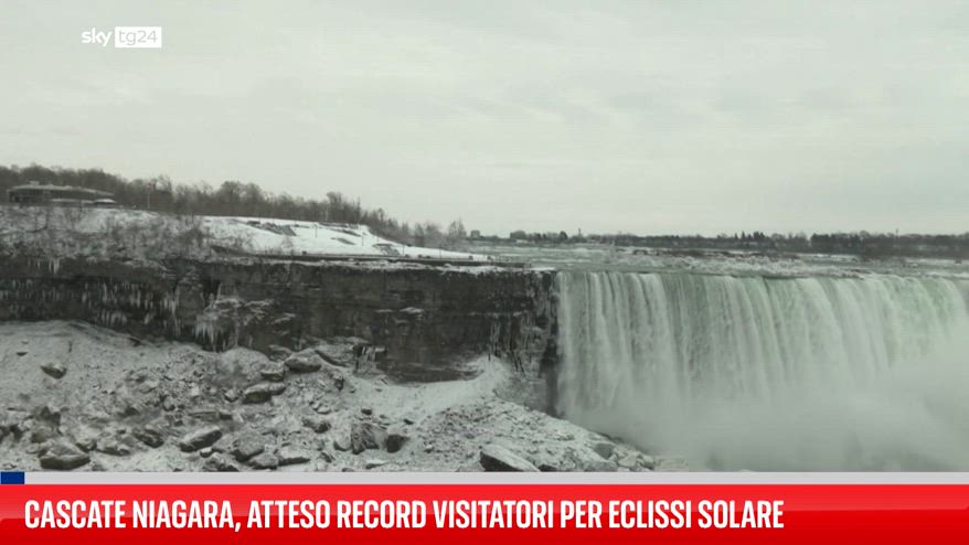 Cascate Niagara, attesa record di visite per eclissi solare