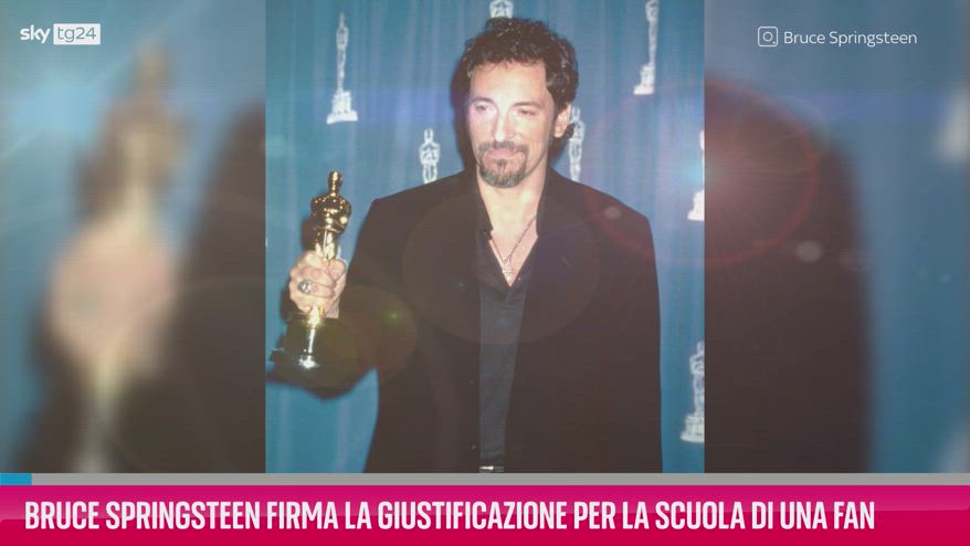 VIDEO Bruce Springsteen: firma giustificazione ad una fan