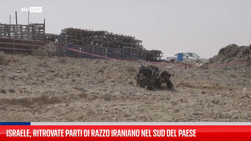 Israele Ritrovate Parti Di Razzo Iraniano Nel Sud Del Paese Video Sky