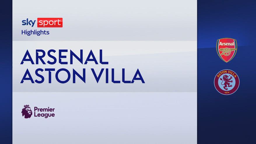 Arsenal-Aston Villa 0-2: gol e highlights