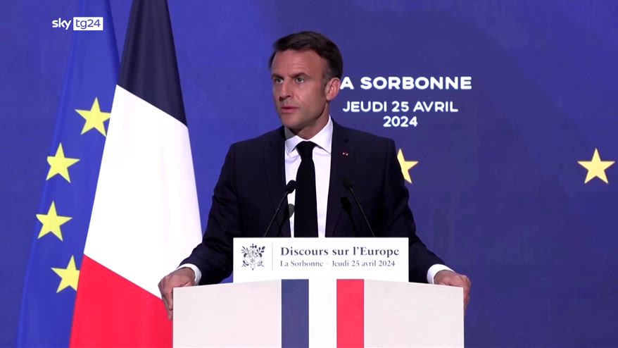 Discorso di Macron alla Sorbona, il disegno francese sull’Europa