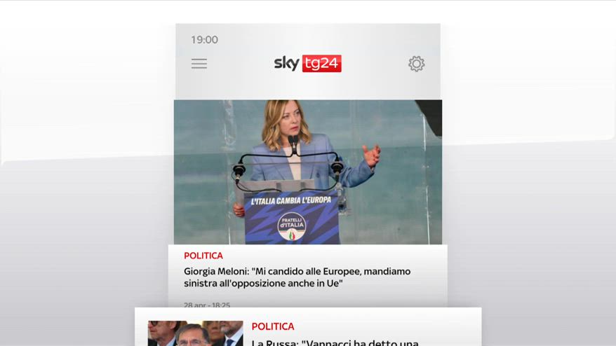 I titoli di Sky TG24 del 29 aprile: edizione delle 8