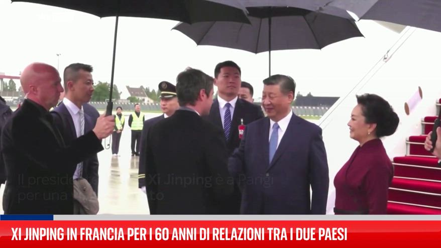 Cina-Francia, Xi a Parigi per i 60 anni delle relazioni