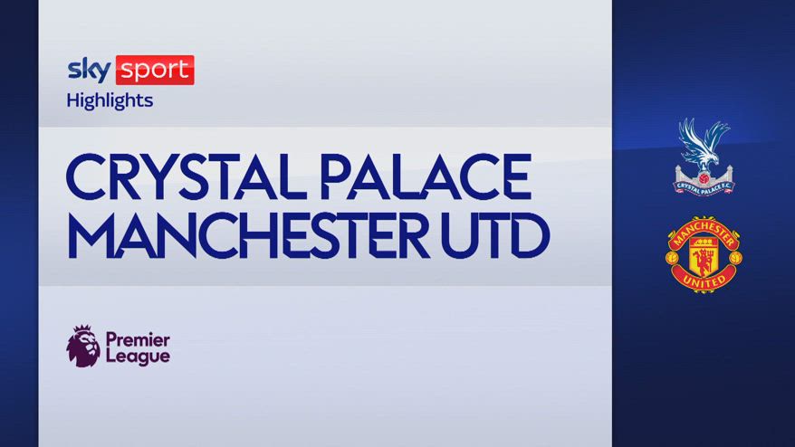 Crystal Palace-Manchester United 4-0: gol e highlights