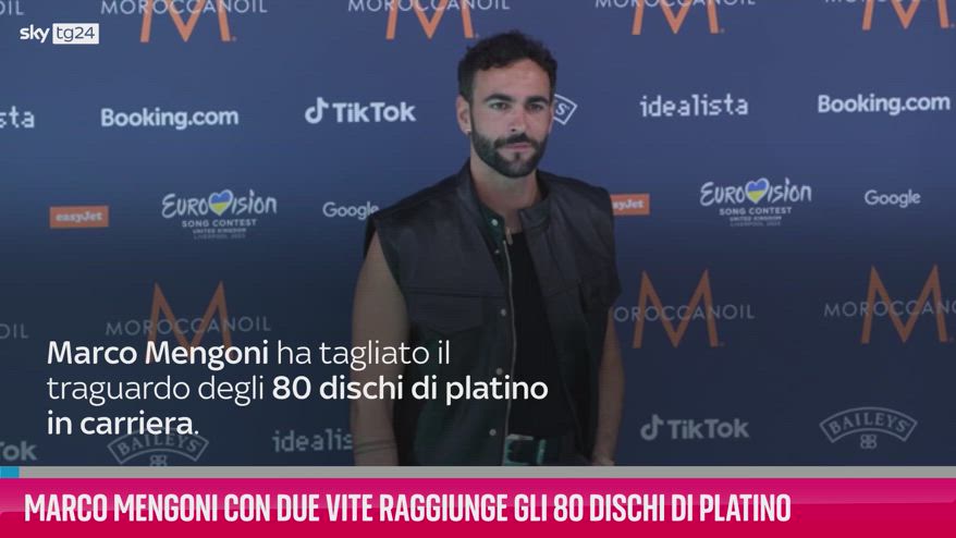 VIDEO Mengoni con Due Vite raggiunge 80 dischi di platino