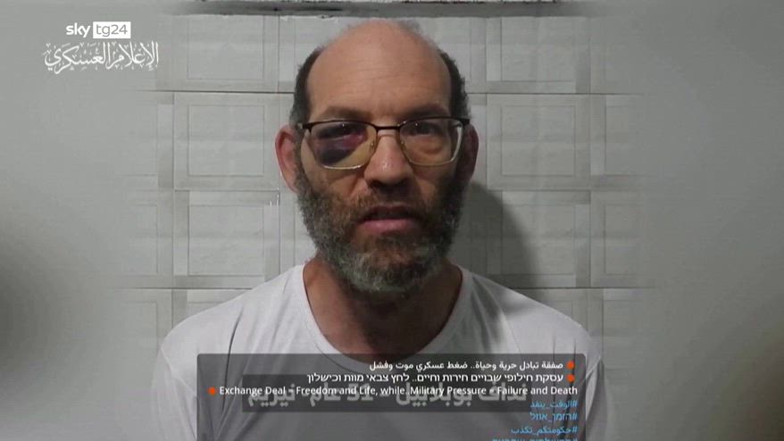 Guerra Medioriente, Hamas mostra video ostaggio morto