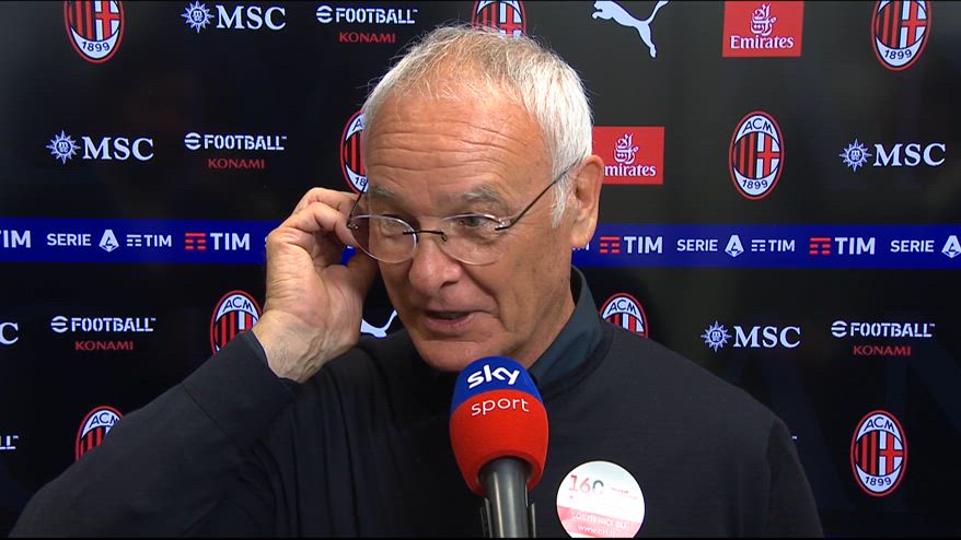 Ranieri: “Troppi 5 gol ma col Milan era una partita jolly”