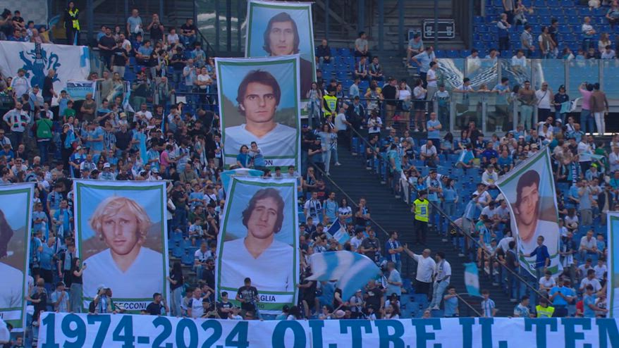 Lazio, la festa per i protagonisti del primo scudetto