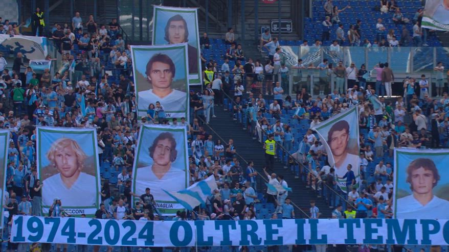 Lazio, la festa per i protagonisti del primo scudetto