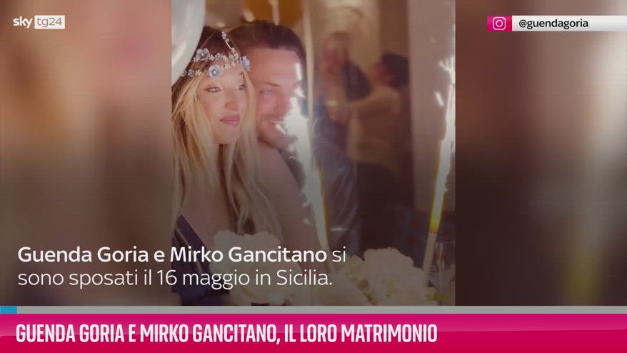 VIDEO Guenda Goria e Mirko Gancitano si sono sposati