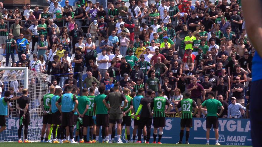 Sassuolo in B, squadra contestata dai tifosi