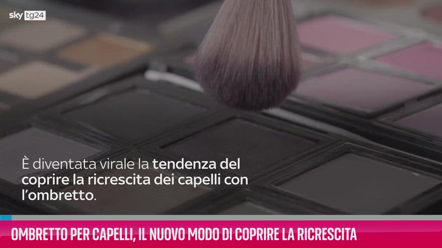 VIDEO Ombretto per capelli, nuova copertura per ricrescita