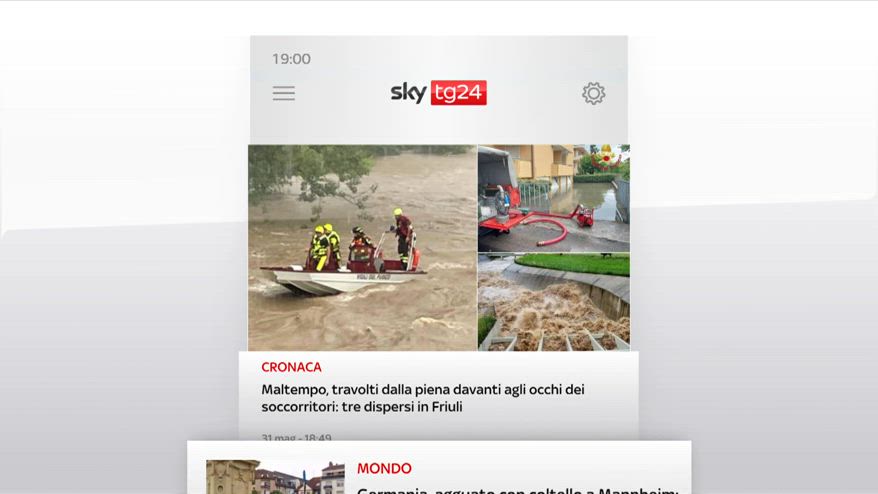 I titoli di Sky TG24 del 31 maggio 2024 - edizione h19