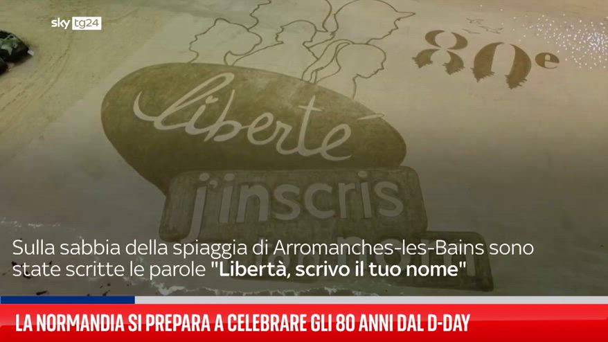 La Normandia si prepara a celebrare gli 80 anni dal D-Day