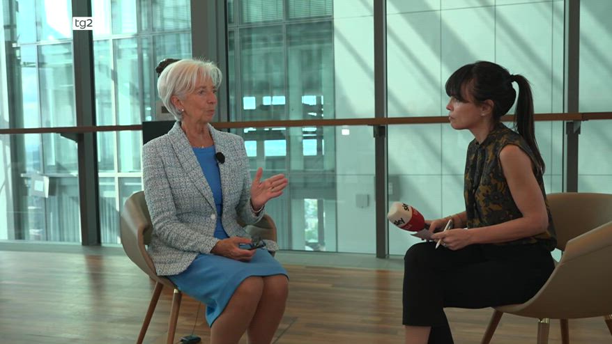 Lagarde a Sky Tg24: deciso taglio tassi per calo dell'inflazione