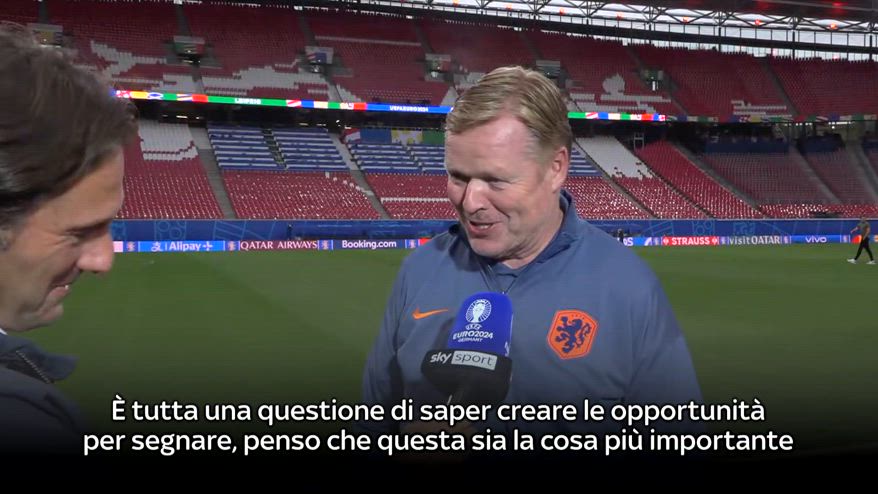 Koeman: "Con Francia difficile, ma nulla è impossibile"