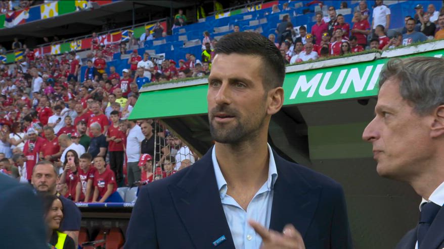 Djokovic all'Allianz Arena per la sua Serbia