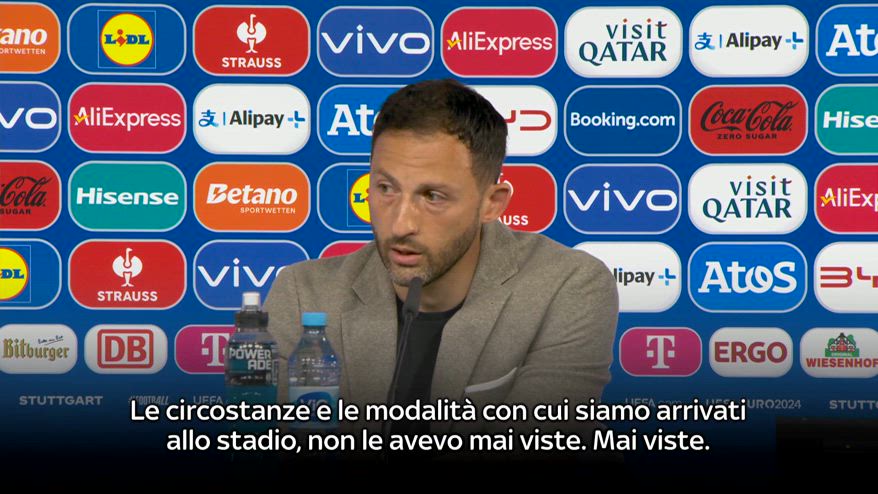 Belgio, Tedesco: "Viaggio verso lo stadio assurdo"