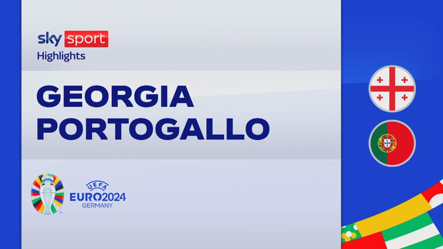 Georgia-Portogallo 2-0: gol e highlights