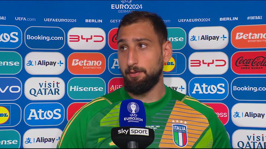 Italia-Svizzera, Donnarumma: "Chiediamo scusa"