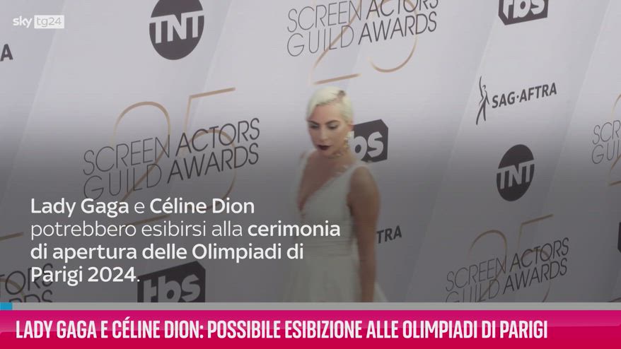 VIDEO Lady Gaga e Céline Dion possibile esibizione Olimpiadi