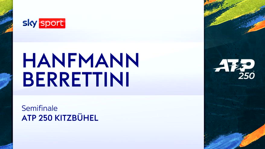 Berrettini batte Hanfmann a Kitzbuhel: highlights