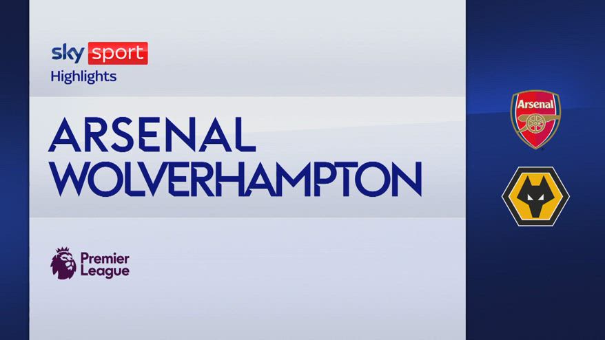 Arsenal-Wolverhampton 2-0: gol e highlights