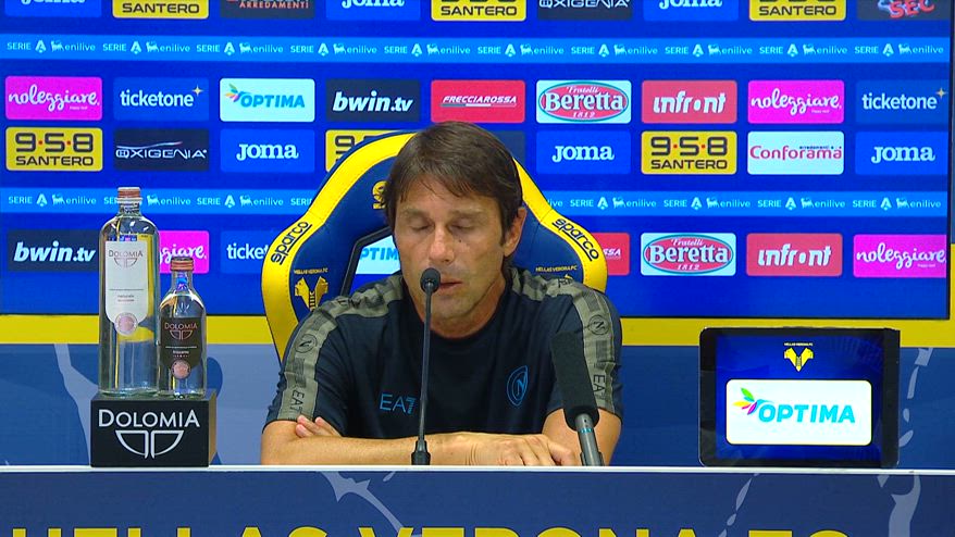 Napoli, Conte: "In questo momento il mio cuore sanguina"