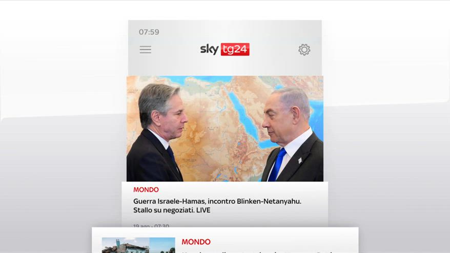 I titoli di Sky TG24 del 19 agosto 2024 - edizione h8