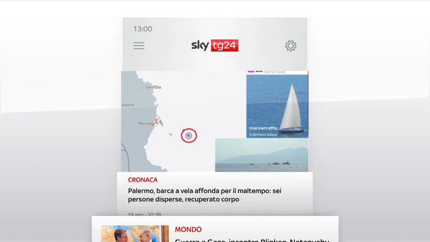 I titoli di Sky TG24 del 19 agosto 2024 - edizione h13