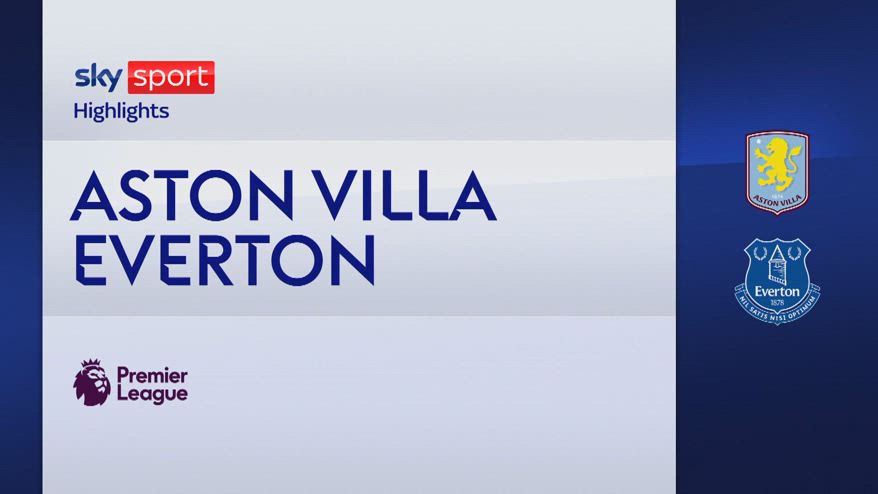 Aston Villa-Everton 3-2: gol e highlights