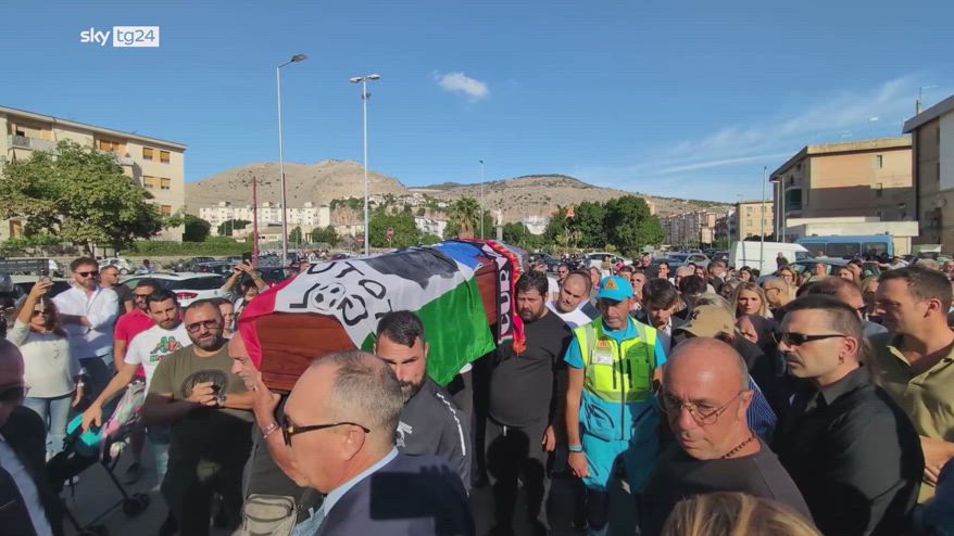 Totò Schillaci, i funerali a Palermo