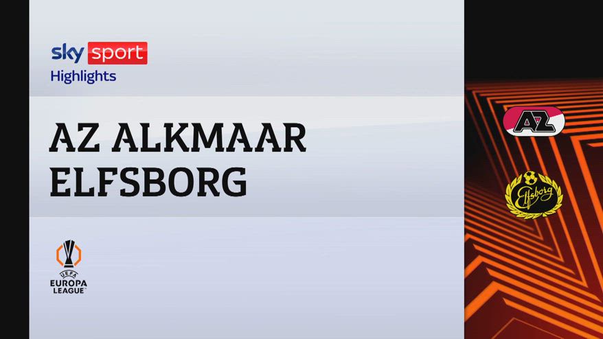 AZ Alkmaar-Elfsborg 3-2: gol e highlights