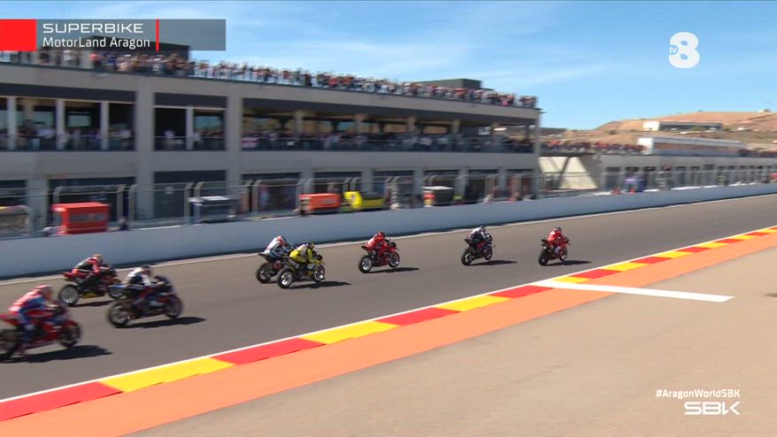 Highlights Superbike Gara 2 - Round Tissot d'Aragon