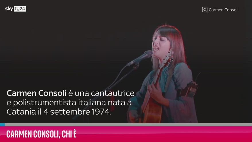 VIDEO Carmen Consoli, chi è