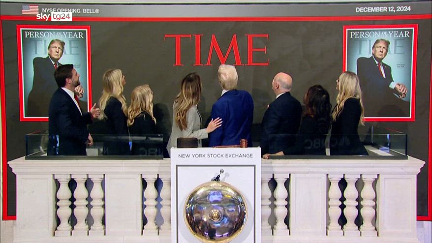 Il Presidente eletto Donald Trump persona dell'anno per il magazine Time
