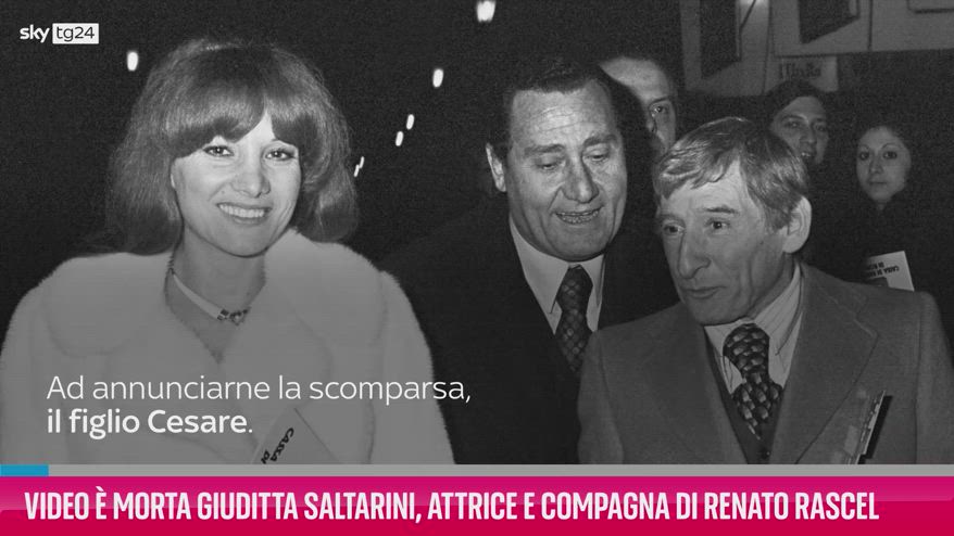 VIDEO È morta Giuditta Saltarini, compagna di Renato Rascel