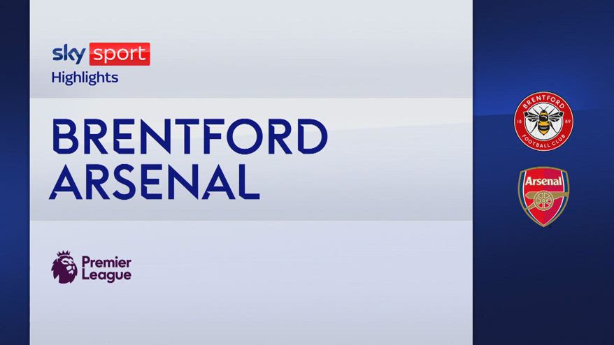 Brentford-Arsenal 1-3: gol e highlights