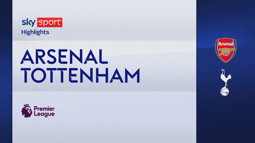 Arsenal-Tottenham 2-1: gol e highlights