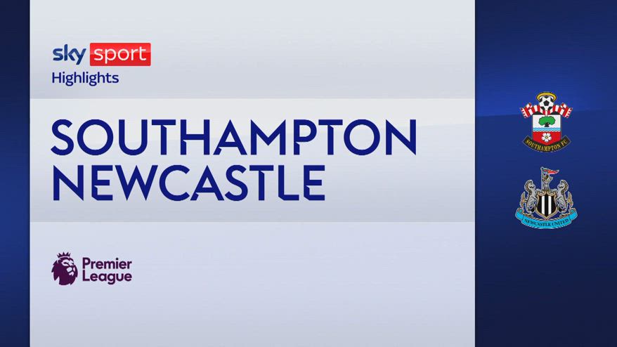 Southampton-Newcastle 1-3: gol e highlights