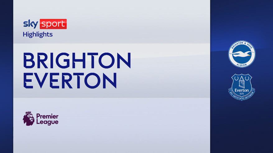 Brighton-Everton 0-1: gol e highlights