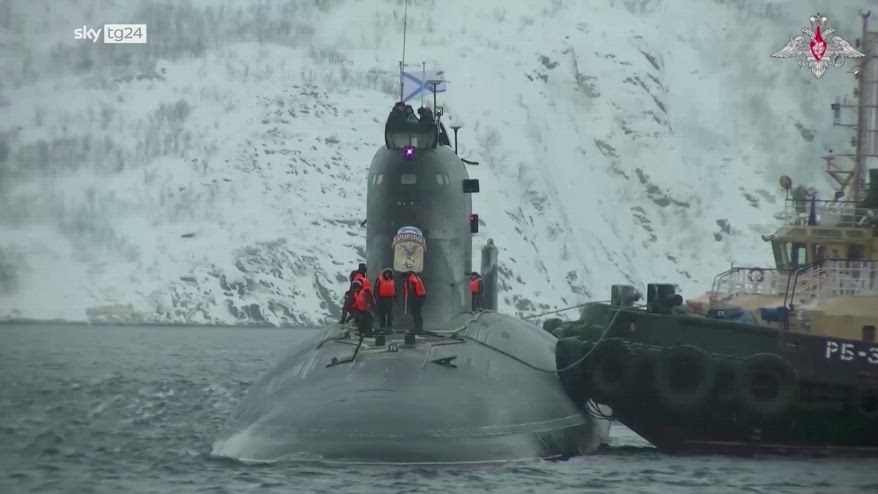 La Russia aziona il nuovo sottomarino nucleare Arkhangelsk