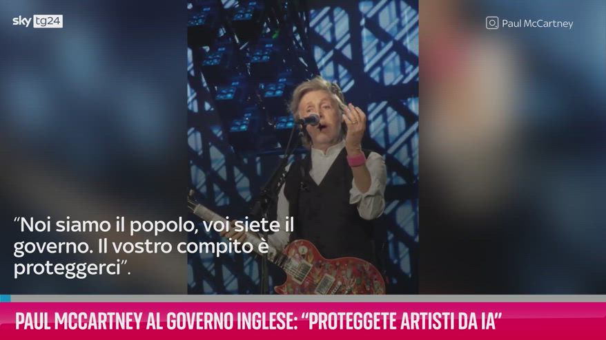 VIDEO Paul McCartney, appello al governo inglese