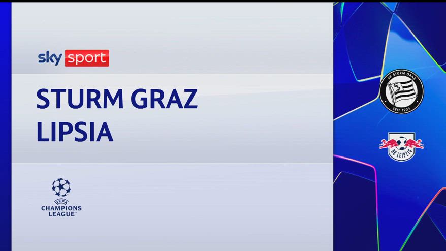 Sturm Graz-Lipsia 1-0: gol e highlights