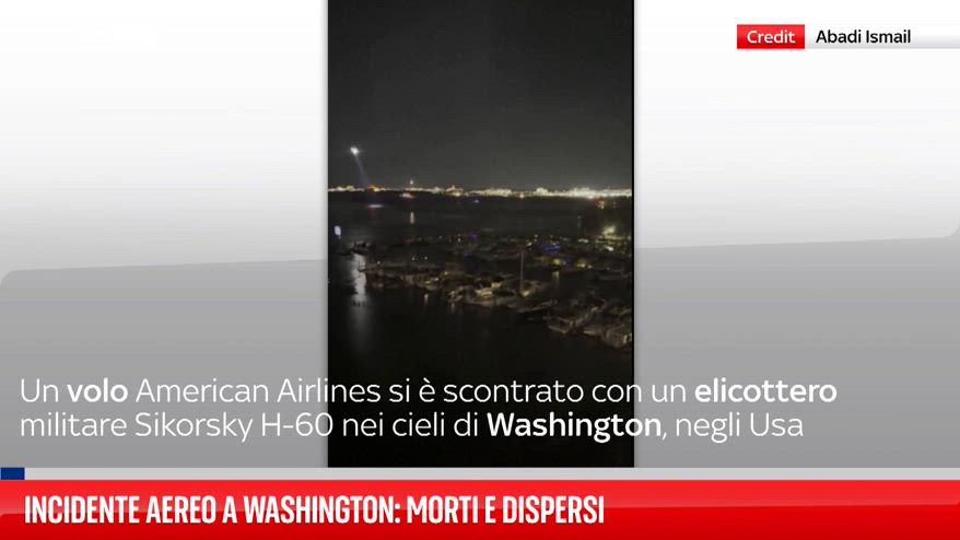 Incidente aereo a Washington